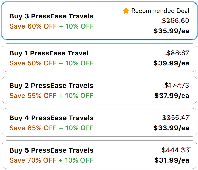 pressease travel